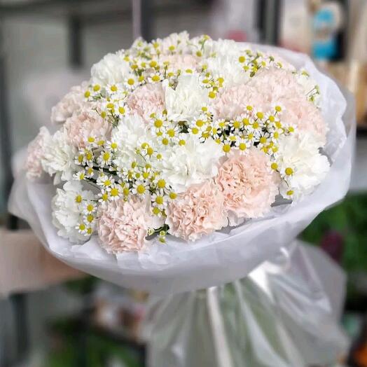 Монобукет из 35 диантусов