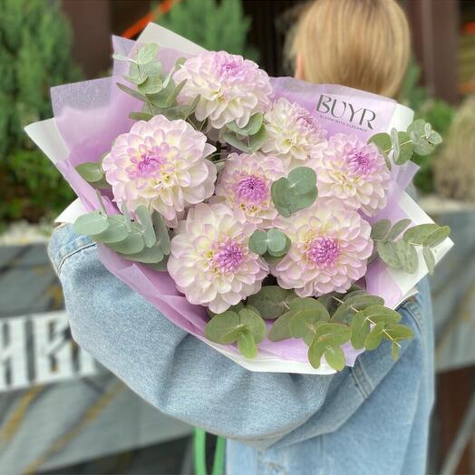 Сезонные георгины 💜