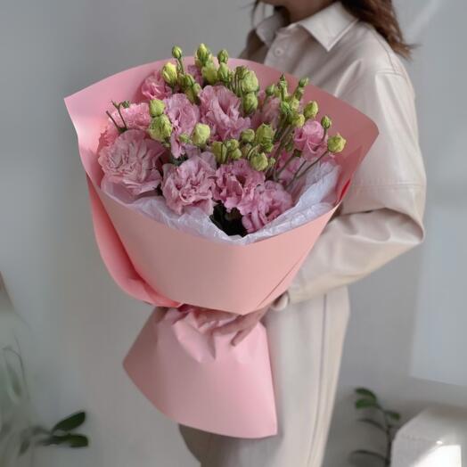 Букет Малиновая нежность