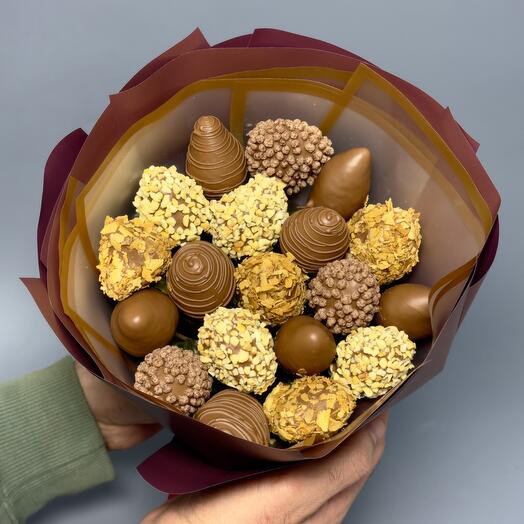 Букет из клубники в шоколаде "Chocolate"