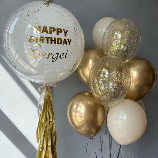 Шарики happy birthday