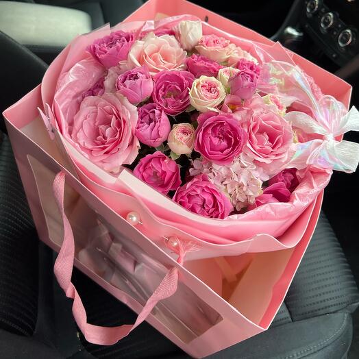 Pink flowers