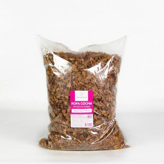 Грунт для орхидей (кора сосны 7-19 мм) Орхимания Классик 6 л