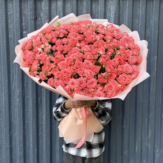 Необычный Букет 💐 Кустовых Роз ️
