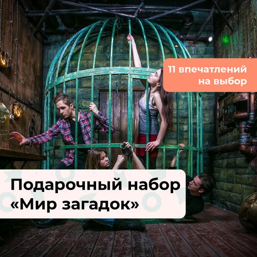 Мир загадок. Подарочный набор тематических квестов 8 в 1