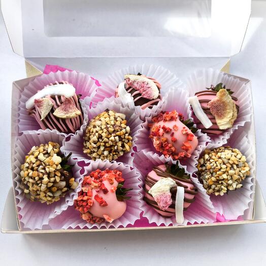 Клубника в шоколад🍫набор 9  🍓