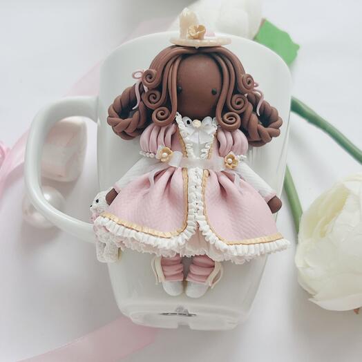 Кружка с декором «Мисс Диор»