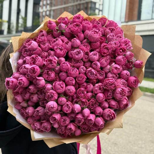 51 кустовая пионовидная Роза