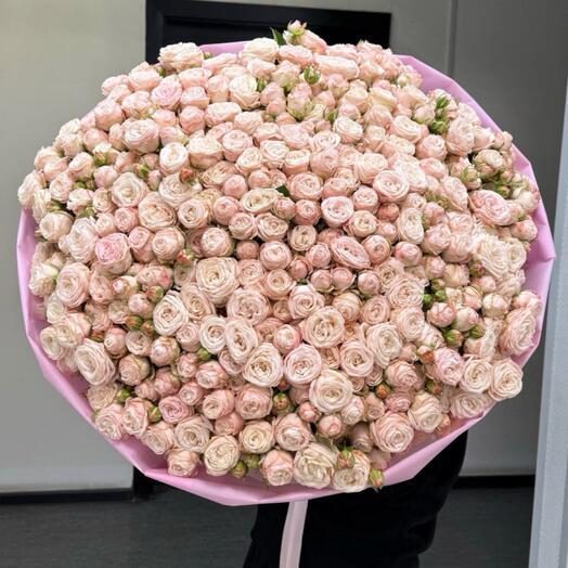 Кустовая роза пионовидная