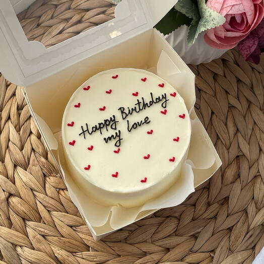 Бенто торт Happy birthday my love