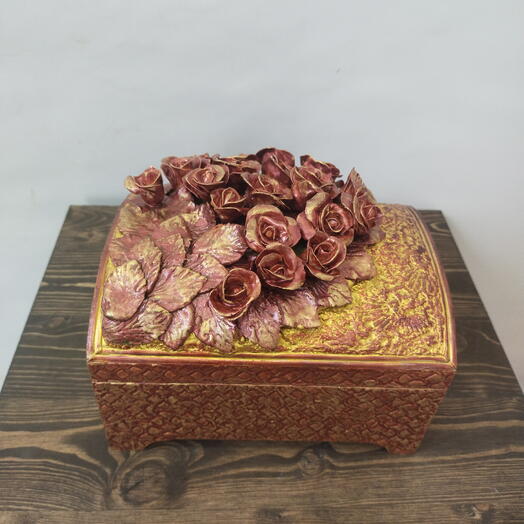 Шкатулка "Роза"