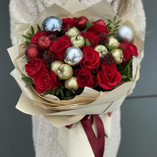 Rosas rojas (versión de invierno)