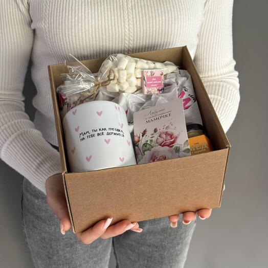 Подарочный набор «Мама, ты как пуговка»