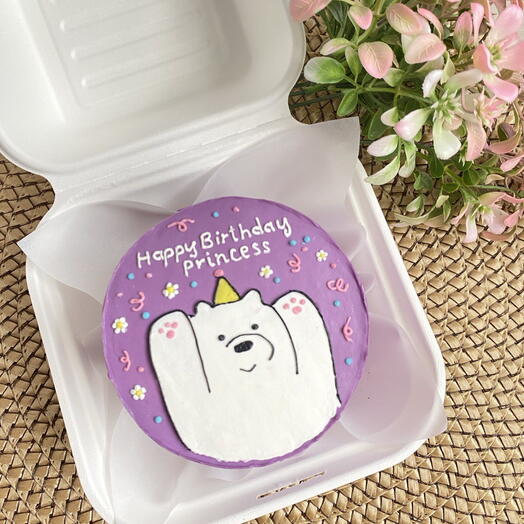 Бенто-торт Happy birthday princess. Для дочери/сестрёнке/племяннице