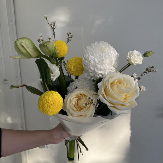 Лимонный букет с Момоко
