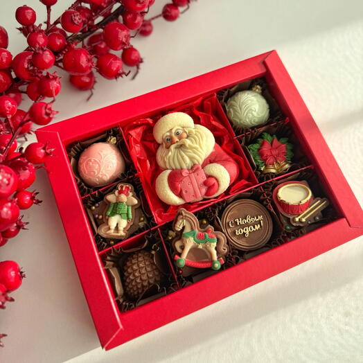 Шоколад новогодний подарок