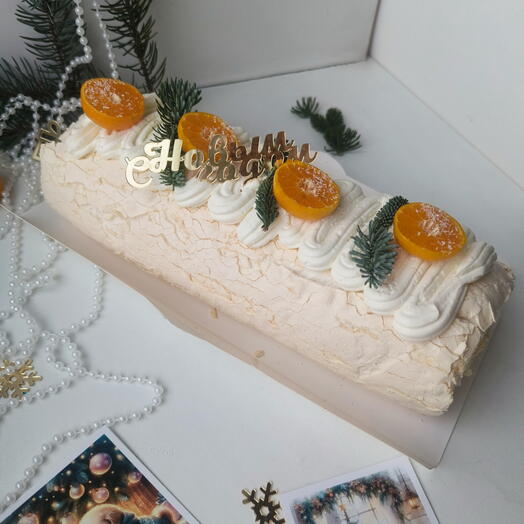 Меренговый рулет