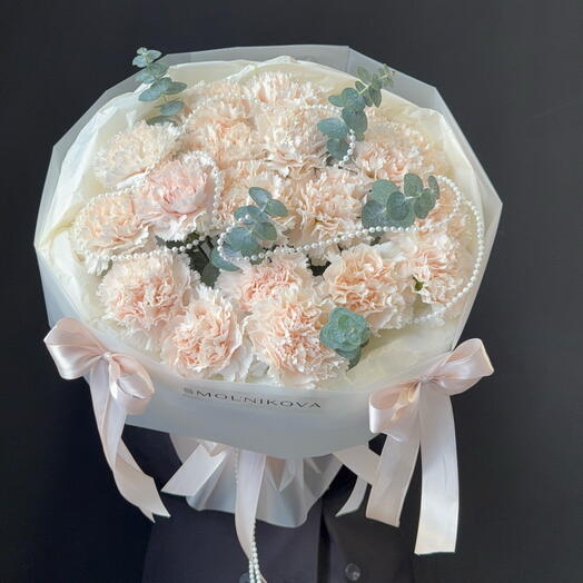 Роскошный букет с сортовыми  диантусами 🌸изысканные цветы для любимой