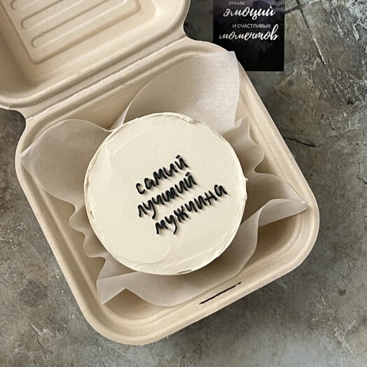 Веган бенто торт мужчине