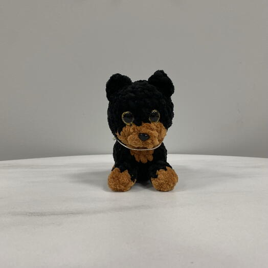 Вязаная игрушка Пёс 11см