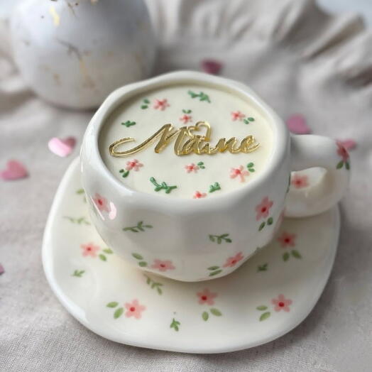 Торт в кружке маме