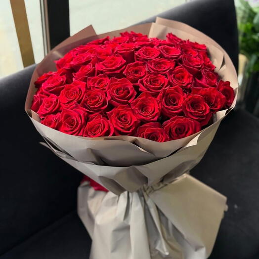 51 красная роза