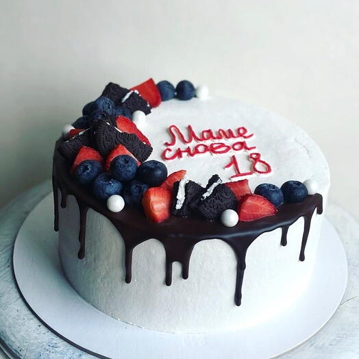 Торт маме снова 18