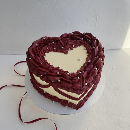 Торт ко дню всех влюбленных