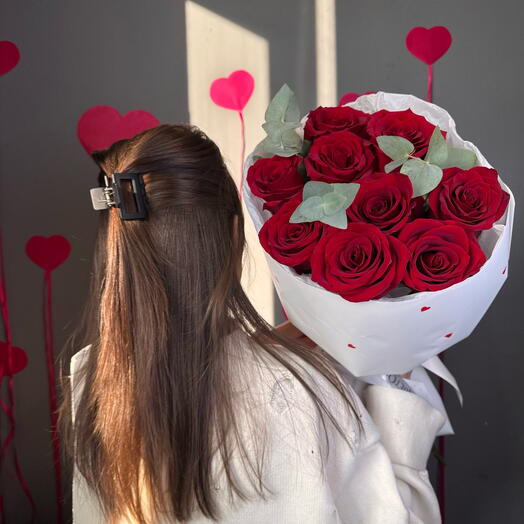 Букет «В самое сердце»