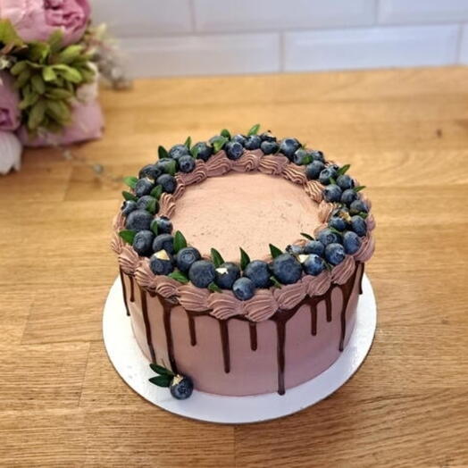 Торт с голубикой 1кг к 23 февраля