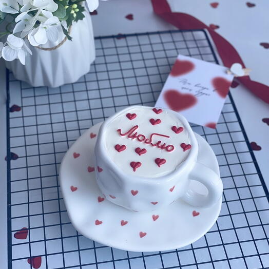 Бенто в чашке. Торт в чайной чашке. Подарочный набор