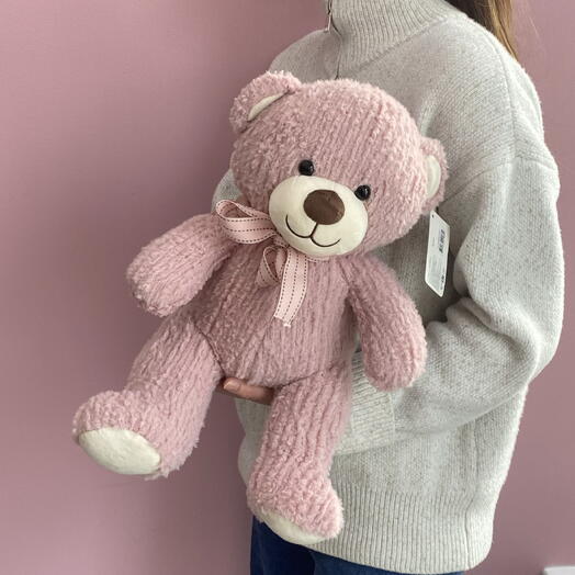 Медведь розовый 💖