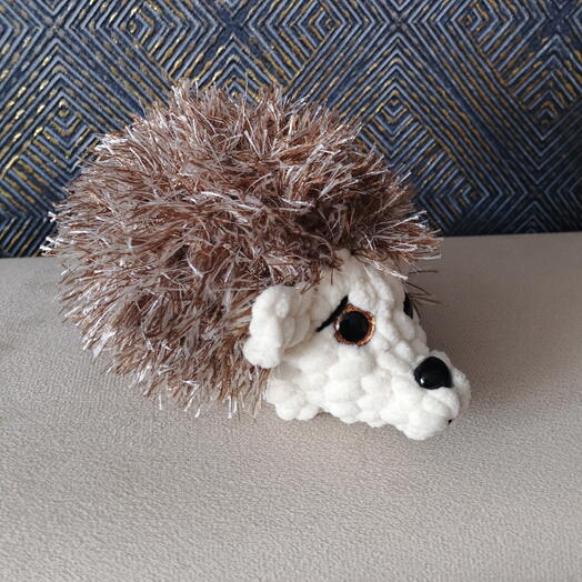 Милый ежик с мягкими колючками. Станет другом вашему ребёнку