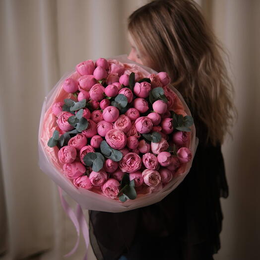 Монобукет ШИК из Silva Pink