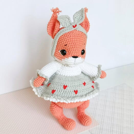 Белочка мягкая игрушка