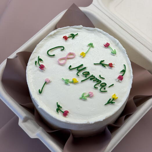 Бенто-торт С 8 Марта