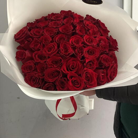 51 red roses