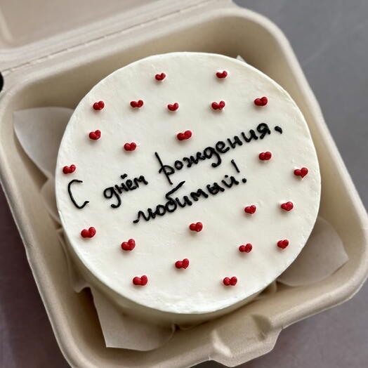 Бенто-торт с днем рождения