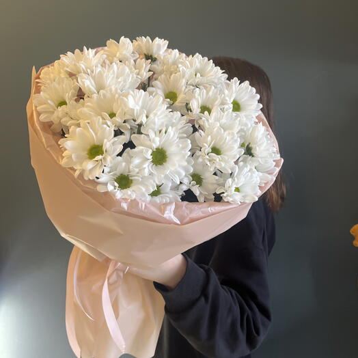 Букет из премиальных кустовых ромашек 🌸