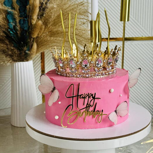 👑Торт с короной 👑
Торт на день рождения 🎂
