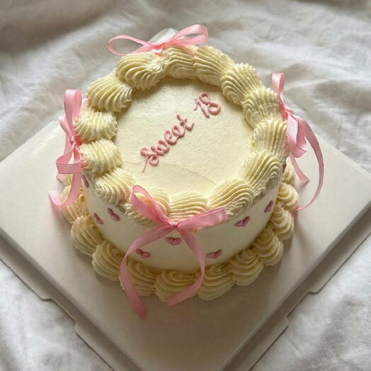 Торт в стиле ламбет sweet 18