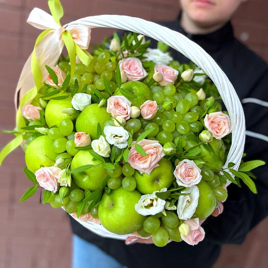 Корзина "Зелёный сад"