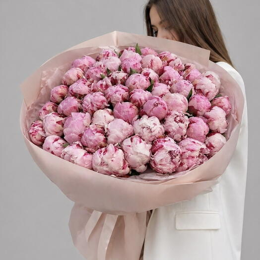 51 розовый пион Голландия