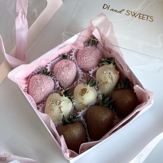Клубника в шоколаде/подарок на день рождения 🍫