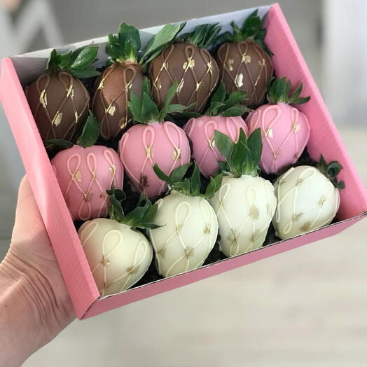 Клубника в шоколаде 12 штук💝