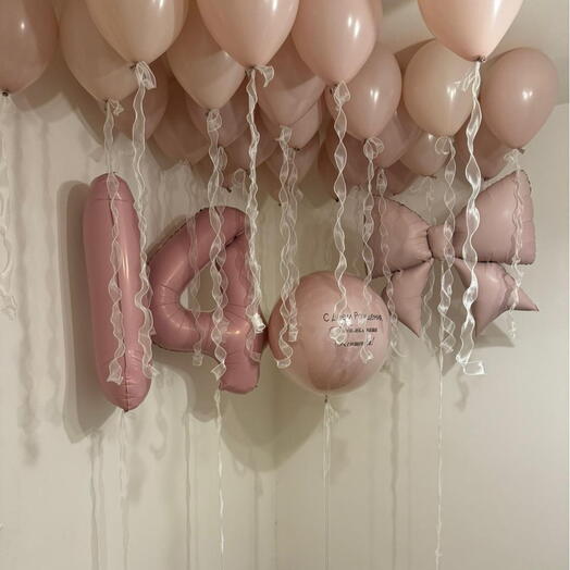 Набор Шаров для девочки на 14 лет