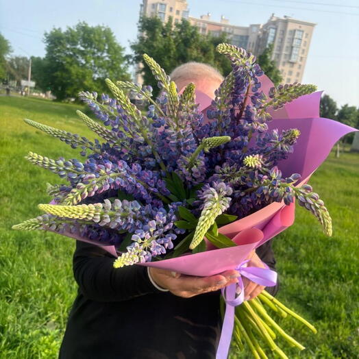 Букет из Люпин