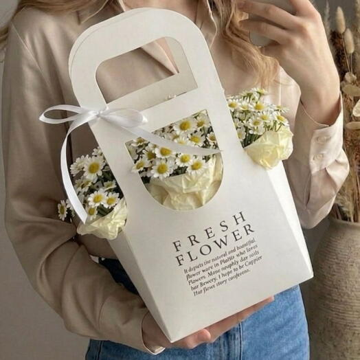 Милая сумочка с ромашкой🌾