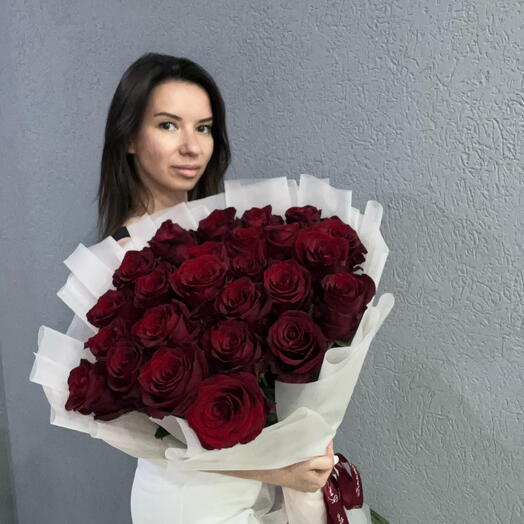 Букет из роз 25 шт