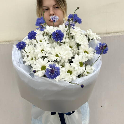 Васек, дуо букет с полевыми цветами 🌸🌿